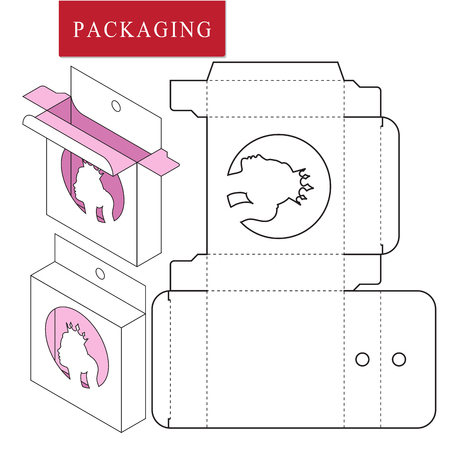 packaging for cosmetic or skincare product.のイラスト素材