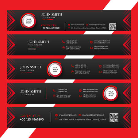 Social media and web banner and cover design templateの写真素材