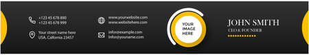 Social media and web banner and cover design templateのイラスト素材