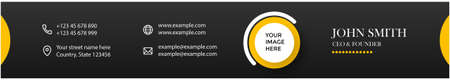 Social media cover and post banner templateのイラスト素材