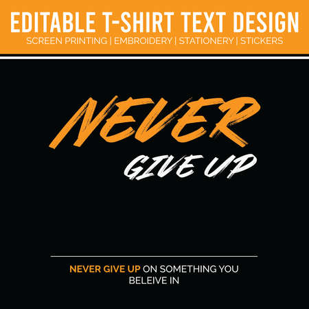 Typography t shirt design, motivational typography t shirt design, inspirational quotes t-shirt designのイラスト素材