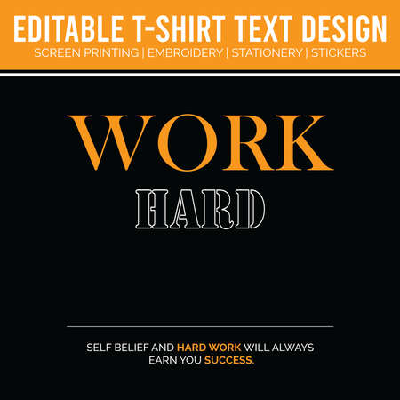 Typography t shirt design, motivational typography t shirt design, inspirational quotes t-shirt designのイラスト素材