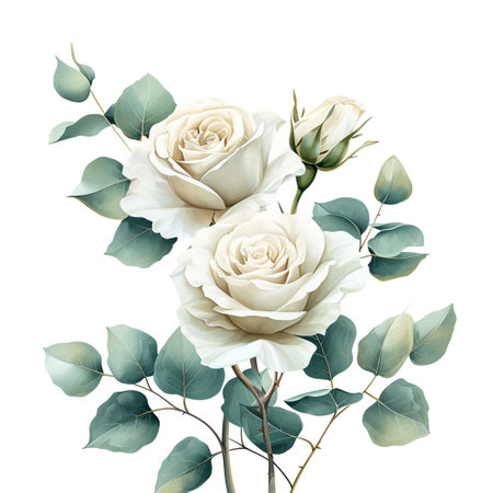 The delicate brushstrokes and vibrant colors create a sense of fluidity and grace, capturing the essence of this unique bloom. Ideal for adding a touch of sophistication and natural charmの素材