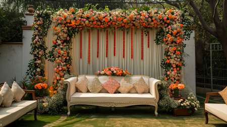 Beautiful decoration wedding ceremonyの素材