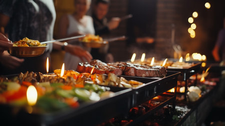 catering food weddingの素材
