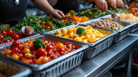 catering food weddingの素材