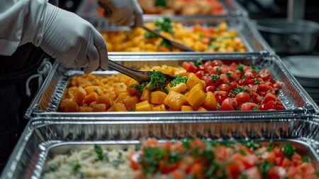 catering food weddingの素材