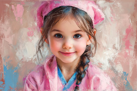beautiful girl fighting cancerの素材