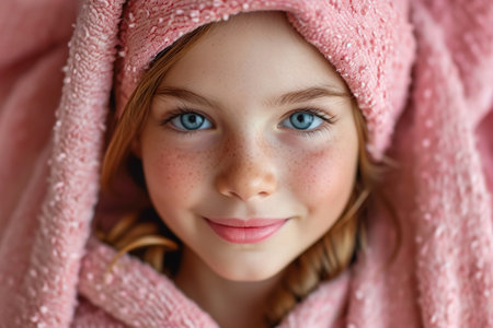 beautiful girl fighting cancerの素材