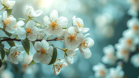 Cherry blossoms in New Jerseyの素材