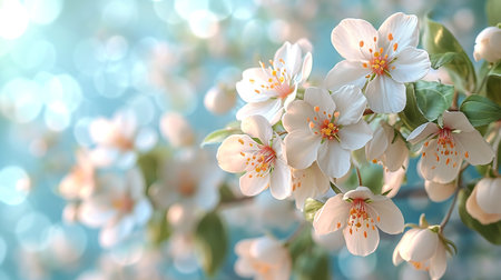 Cherry blossoms in New Jerseyの素材