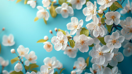 Cherry blossoms in New Jerseyの素材