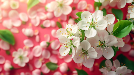 Cherry blossoms in full bloomの素材