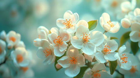 Cherry blossoms in full bloomの素材