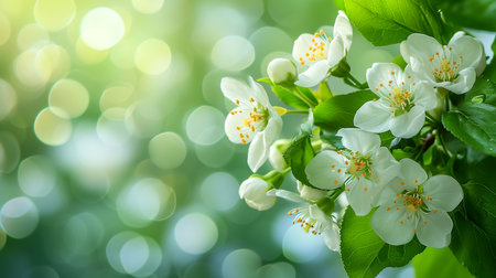 Cherry blossoms in full bloomの素材