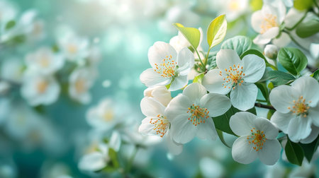 Spring cherry blossoms Sakuraの素材