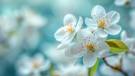 Spring cherry blossoms Sakuraの素材