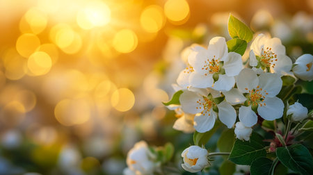 A close up photo of cherry blossom (sakura)の素材