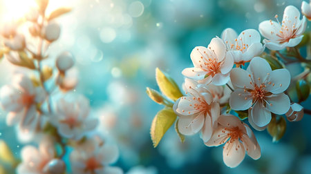 Cherry blossoms in New Jerseyの素材