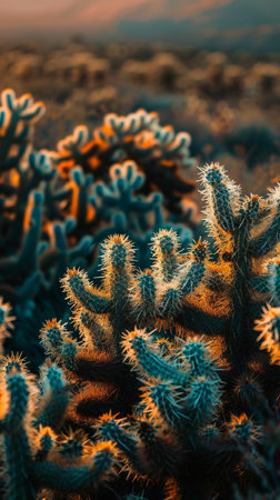 Generate a realistic photo of a cactus.の素材