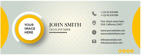 Business card template. Vector illustration for your design. EPS 10.のイラスト素材