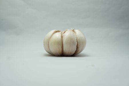 the benefits of garlic are apparently not only for enhancing the aroma and taste, but also for health benefitsの写真素材