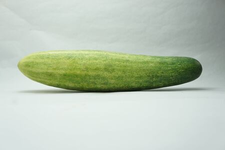 Cucumbers are rich in fiber, potassium, and magnesiumの写真素材