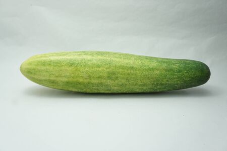 Cucumbers are rich in fiber, potassium, and magnesiumの写真素材