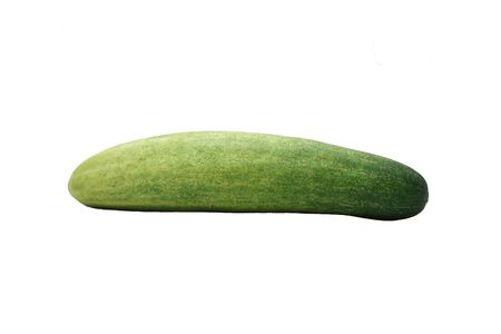 Cucumbers are rich in fiber, potassium, and magnesiumの写真素材