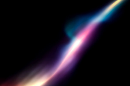 abstract background with glowing lines and space for text or image.の写真素材