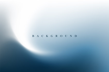Abstract blue background with white light and copy space. Vector illustration.のイラスト素材