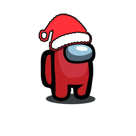 Russia Astrakhan May 24 2021 Among us game character among us illustrationのイラスト素材