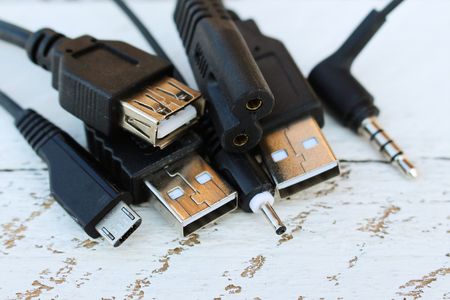 universal recharger headsの写真素材