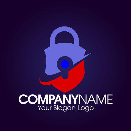 logos for companies that deal with securityのイラスト素材