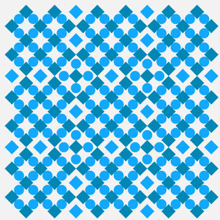 blue vector box pattern. abstract illustration with box pattern. the pattern can be used for background, cover and moreのイラスト素材