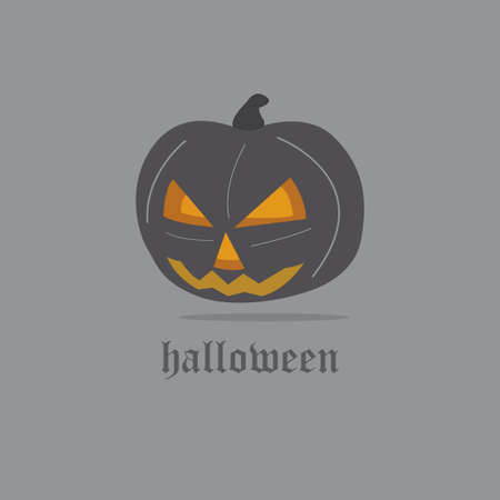 Halloween vector black edition, the illustration can be used for news, website, favicon, and etcのイラスト素材