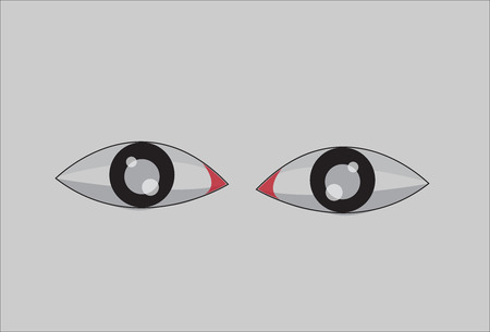 pair of eyesのイラスト素材