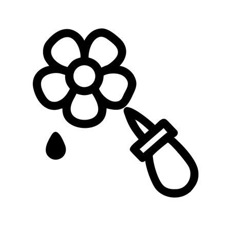 Watering Flower Icon Vector. Outline Watering Flower Sign. Isolated Contour Symbol Illustrationのイラスト素材