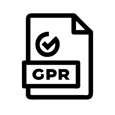 CPR file document icon. Download cpr button vector illustration.のイラスト素材