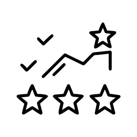 Chess icon vector. A thin line sign. Isolated contour symbol illustrationのイラスト素材