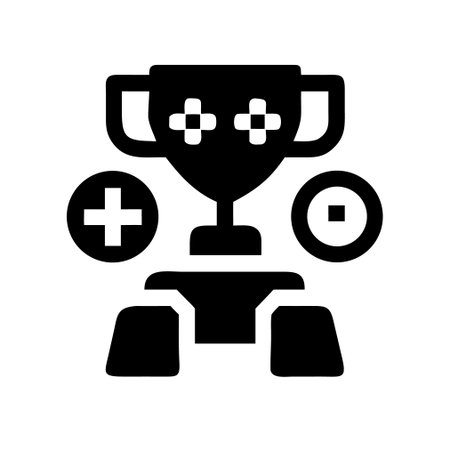 Trophy icon, vector illustration. Flat design style eps 10のイラスト素材