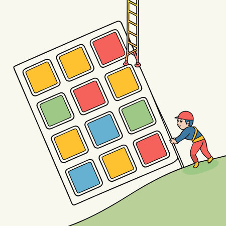 Construction design over beige background, vector illustration eps10.のイラスト素材