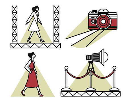 Photography concept with icon design, vector illustration 10 eps graphic.のイラスト素材