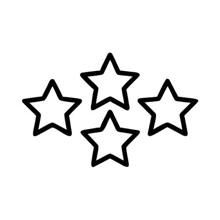 Stars Icon Sign Icon Vector Illustration For Personal And Commercial Use... Clean Look Trendy...