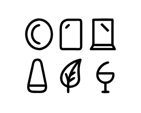 Furniture line icon, concept sign, outline vector illustration, linear symbol.のイラスト素材