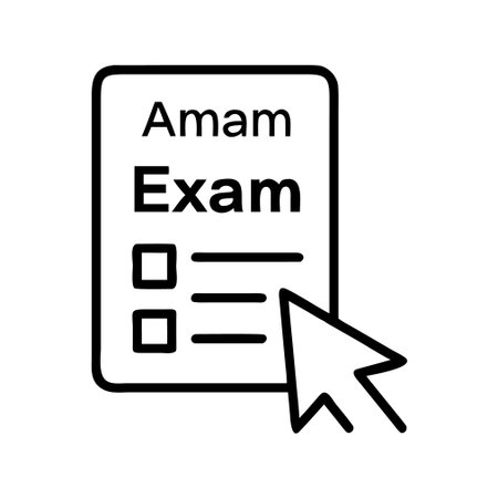 Approved exam icon, vector illustration. Flat design style.のイラスト素材