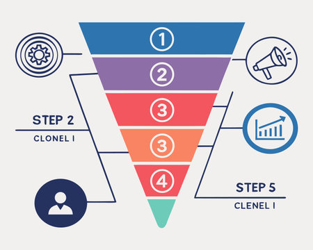Infographic template. Infographics for business presentations or information banner.のイラスト素材