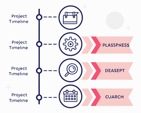 Business Infographic. Workflow, process chart, timelineeting icons.のイラスト素材