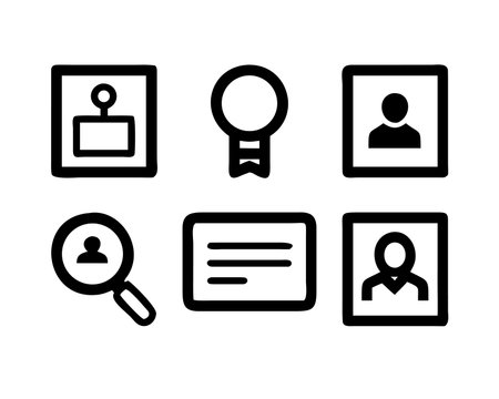 Set of Icons for Web and Mobile Apps. Vector Illustrationのイラスト素材