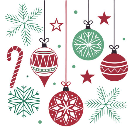 christmas design over white   background vector illustration. vector illustrationのイラスト素材